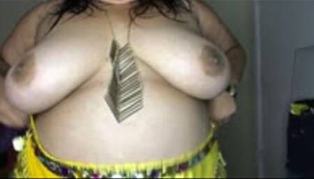 BBW Bellydance and DildoFuck