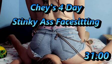 Chey's 4 Day Stinky Ass Facesitting