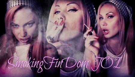 Your hands - one on your penis, the second with the cursor on the TRIBUTE  button