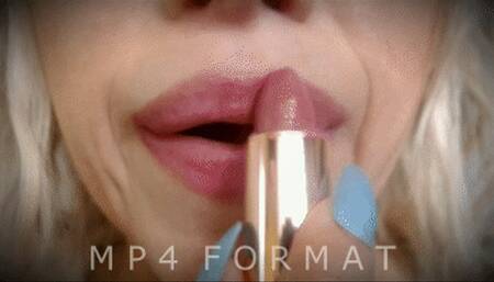 Sexy Nude Lipstick Lips (HD) MP4