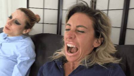 Yawning for relax ! ( MOUTH )