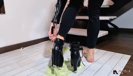 Boots Stuck In Glue Trap Porn Videos 2  FAPSTER 