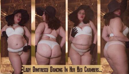Lady Dimitrescu Dancing In Her Bedchambers