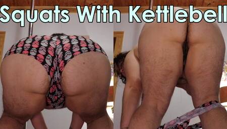STERLING SILVERTHORNE - Squats With Kettlebell - PREVIEW