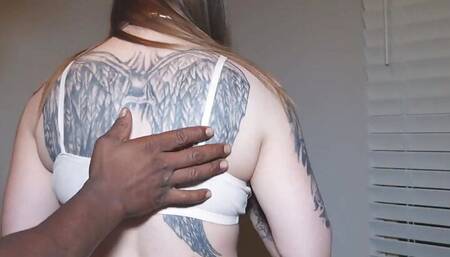 hairy pussy amanda panda needs that devin drills bbc in her life