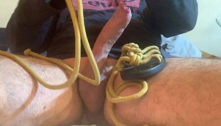 Yellow beach sandal with cum