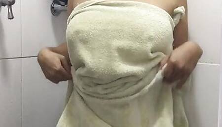 Bathroom touching me