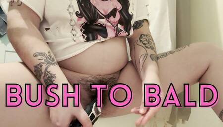 Bush to Bald: A Shaving Story