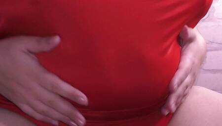 Slutty wife Milky Mari teasing you with her huge lactating boobs and shaved pussy with a huge clit! Come and fuck her