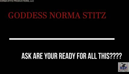 GODDESS NORMA STITZ ASK ARE YOU READY FPR THIS    MP4 FORMAT