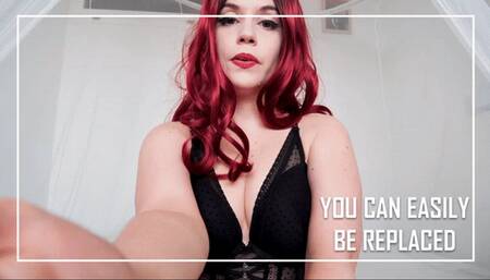 You Can Easily Be Replaced, Femdom POV, Moneypulation
