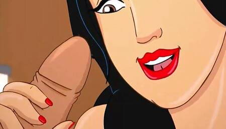 Desi Bhabhi Ki Chudai (Hindi Sex Audio) - Sexy Indian Stepmom gets Banged by horny Stepson - Animated cartoon Porn 2022