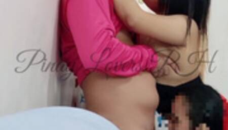 Pinay Threesome ,Tirik mata ni Carl ,Sinubo namin ni stepsister Titi nia - PinaY Lovers Ph