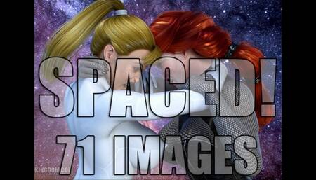 Spaced! Bodysuit Catfight [3D Comic]