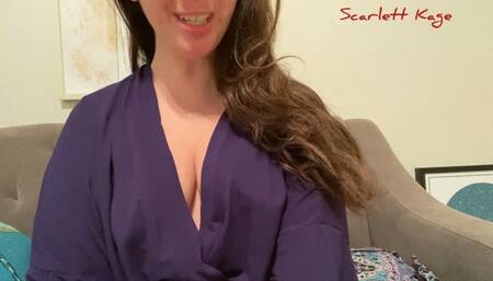 SD Anal Training Instructional Video- Scarlett Kage - beginning submissive, anal slut, anal whore, pegging, butt plug, anal dildo, panties, sissy training MP4