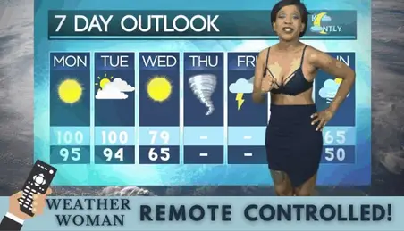 Wea 95 Conm - Weather Reporter Porn Videos - FAPSTER