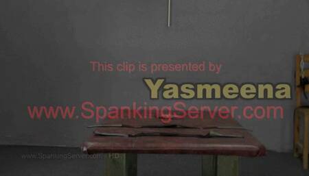Yasmeenas ass hole caning - 3007