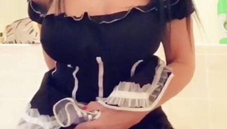Nicole DuPapillon is a Naughty French Maid