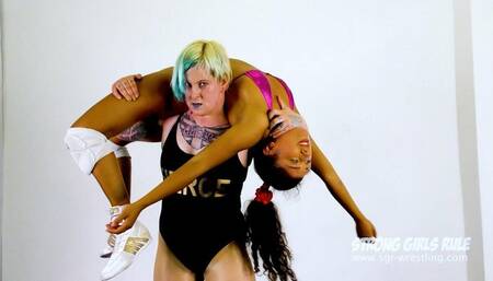 SGR0259 Lifted Slammed Squashed - Vanquish crushes Gabriela HD