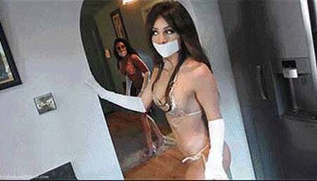 Kiki & Mila in: The Dummy Cabaret Beauty Snatchers' Spotlighted Busty Duo Consignment of Bound Ladies! (The Complete Story) (HD)