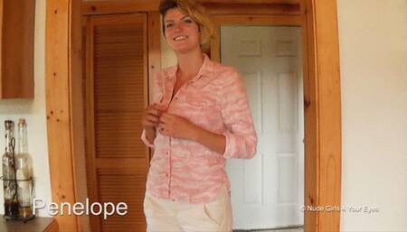 Penelope 22 Minute Strip Fully Nude and Bed HD Video 1