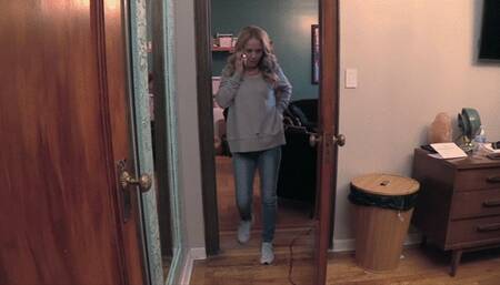 DEE HANGING AROUND -  Foot Fetish, The Pose, Sneakers, Bare Feet - WMV