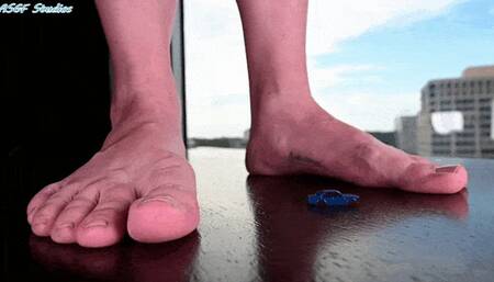 Bratty Tiff takes care of your double parking! Part 1! - MOV