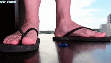 Bratty Tiff takes care of your double parking! Part 2! - MP4