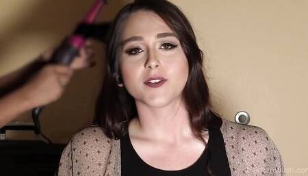 Sweetie pie's creampie deep throat clip