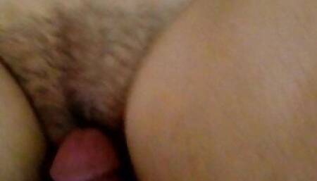 Virgin Arab girl hairy sexy pussy with boyfriend big long dick