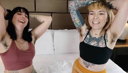 Lick The Sweat Off Our Hairy Armpits