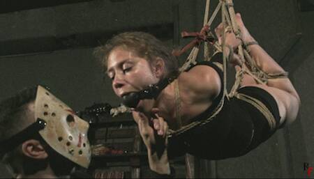 Little Agness - A comprehensive acquaintance the cutie with ropes, shibari, suspension and hogtie (FULL HD MP4)