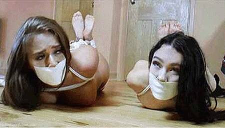 Vanessa & Emma in: The Trouble With Cops & Robbers - Made to Strip Duo Squirm Defiantly Together! (Extended Cut) (HD)