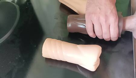 Watch me fuck 3 fleshlights one after another