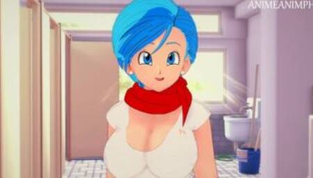 Fucking Bulma from Dragon Ball Super Until Creampie - Anime Hentai 3d Uncensored