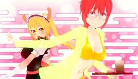 MISS KOBAYASHI'S DRAGON MAID ANIME HENTAI 3D UNCENSORED