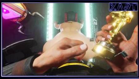 [Gameplay] Женский анальный секс с японскими красотками косплей