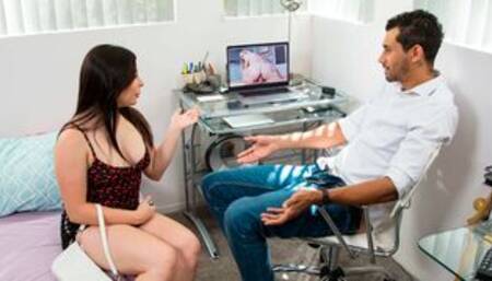 Cute Keira Croft finds out how good it feels in her ass