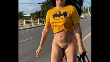 Husband leaves his wife naked in the middle of the street in João Pessoa Luana Kazaki