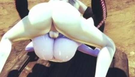 futa vampire fucks witch