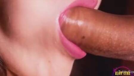 HOT GIRL WANTS MY DICK swallow my cum everyday in Deep throat ASMR PORN