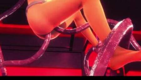 Starfire has an alien fetish (2/2)