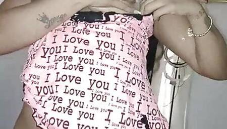 my brunette wife with big saggy tits cooking dinner and then going to fuck that brown ass with my big cock New York Unit