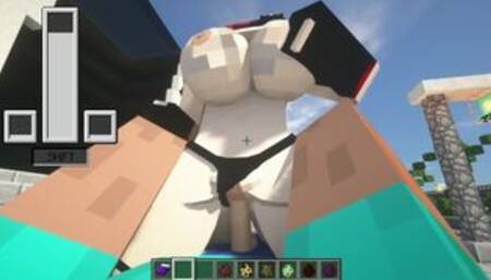 porn in minecraft Jenny mod | Sexmod SchnurriTV | beauty Ellie rider in resort town