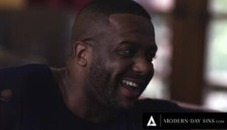 MODERN-DAY SINS - Interracial Swingers Convince Married Friend To Cheat In Bisexual Threesome!