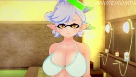 Fucking Marie from Splatoon Until Creampie - Anime Hentai 3d Uncensored