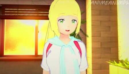 POKEMON TRAINER LILLIE ANIME HENTAI 3D UNCENSORED