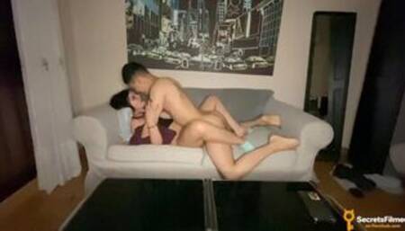 I invited a friend over to watch a movie, but we got horny and plans changed