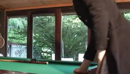 Two sexy french sluts hard anal fucked in foursome