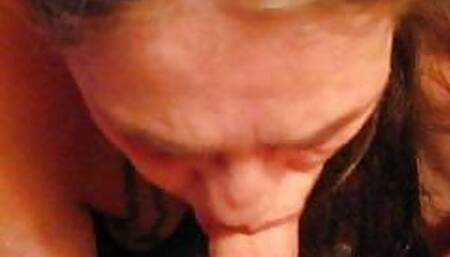 only us whores are good cock suckers cause we deep throat & take his cum in are mouth & swallow cock & his cum